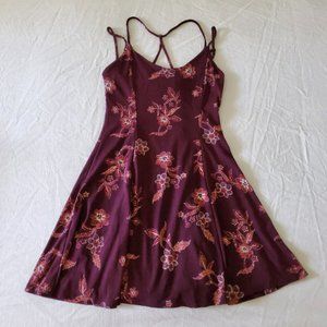 Floral Strappy Skater Dress